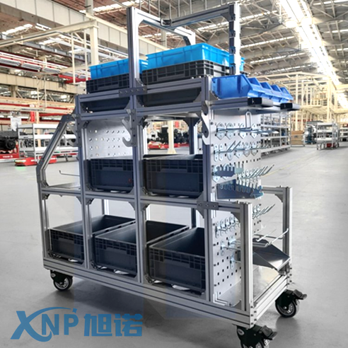 铝合金物流周转小推车为何深受工厂的喜爱？